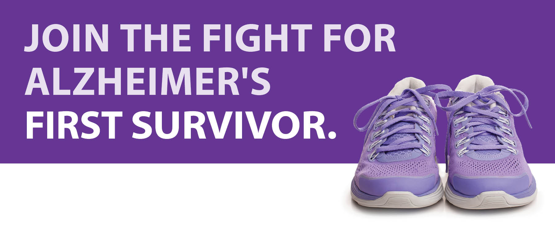 Purple shoes - walk to end alzheimer's